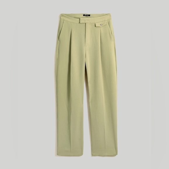 The Rosedale High Rise Straight Pant in Crepe - Picture 2 of 2